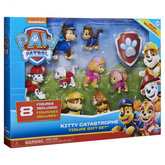 Paw Patrol set 8 figurine Pisicutele nazdravane Spin-master 6058524