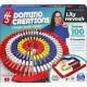 Domino art set deluxe 100 piese cu accesorii Spin-master 6059227