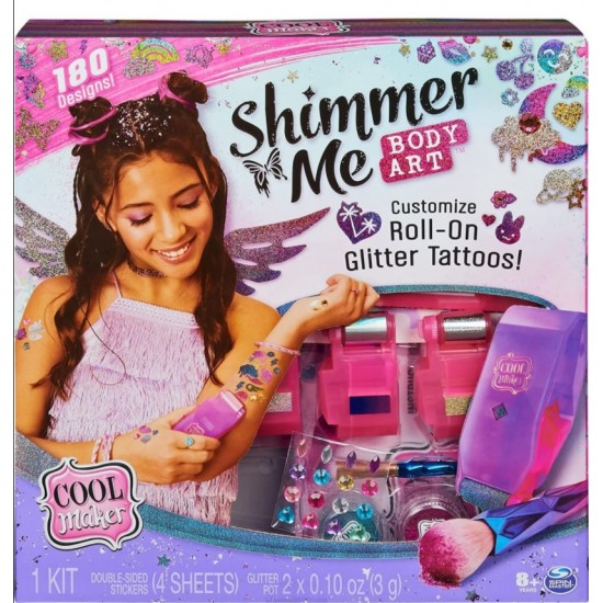 Set de tatuaje glitter Shimer Me Spin-master 6061176