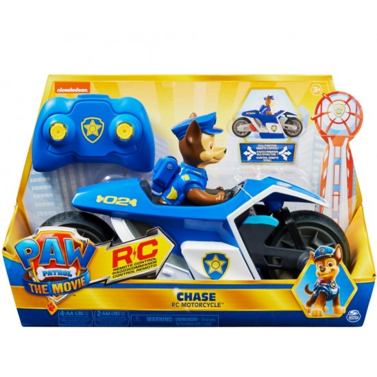 Paw Patrol Patrula Catelusilor motocicleta lui Chase radiocomandata 6061806