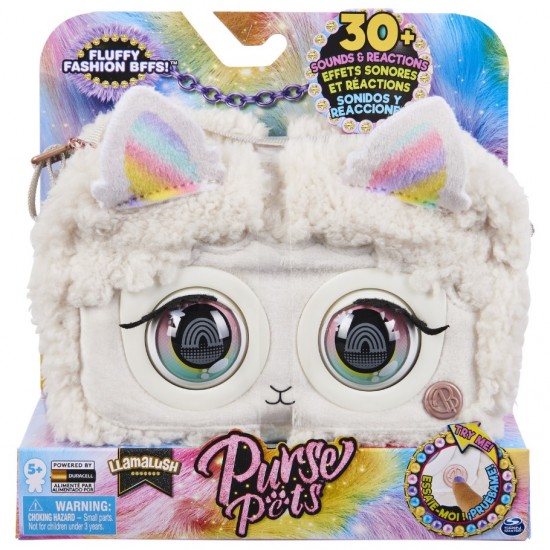 Purse Pets Gentuta Fluffy Lama Spinmaster 6064117