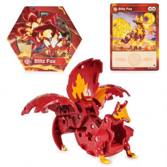Bakugan S5 Deka Blitz Fox Spin-master 6066095