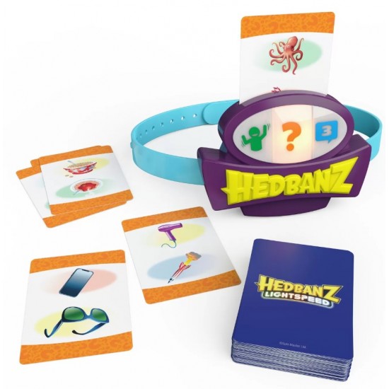 Joc Hedbanz Lightspeed Spin-master 6068653