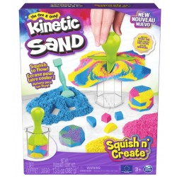 Set Kinetic Sand  Squish Spin-master 6065527