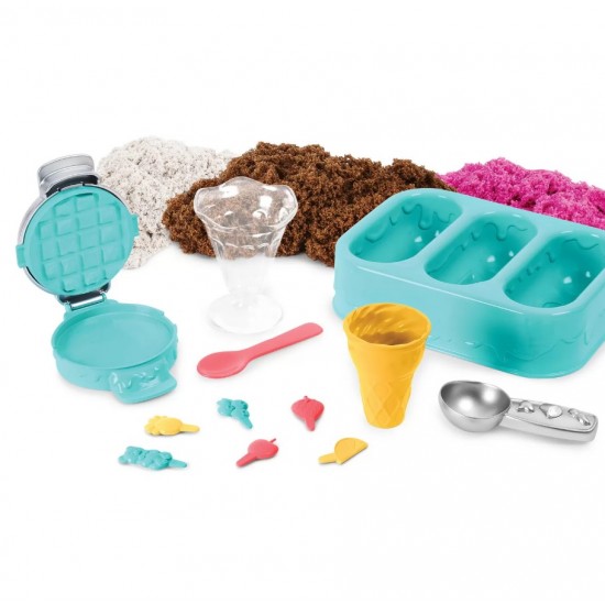 Nisip kinetic set inghetata si prajiturele colorare si parfumate 6059742
