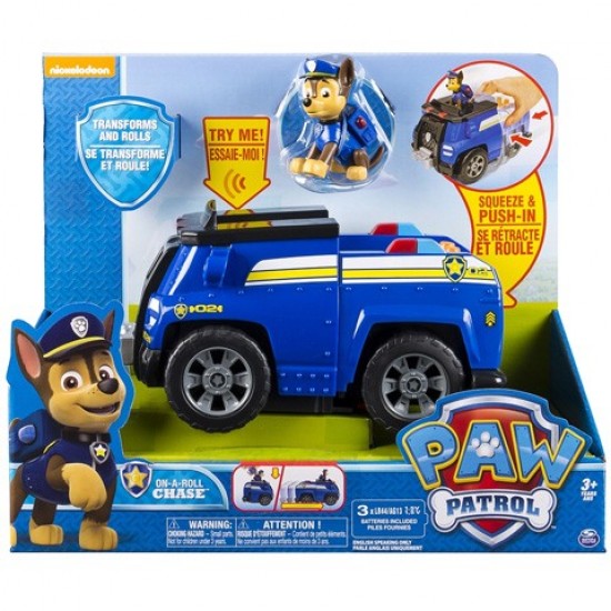 Paw Patrol set autotransformabil