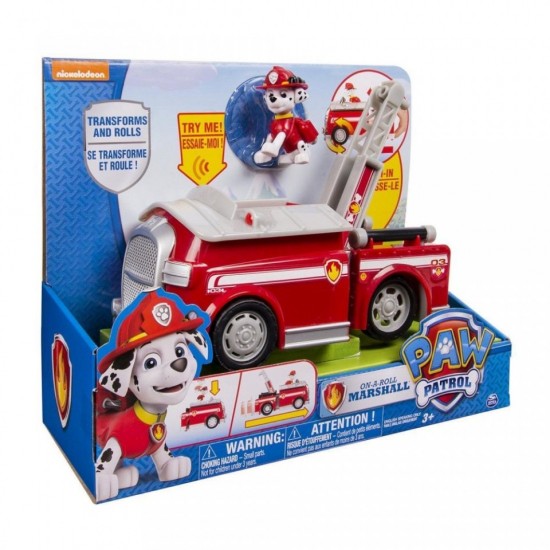 Paw Patrol set autotransformabil