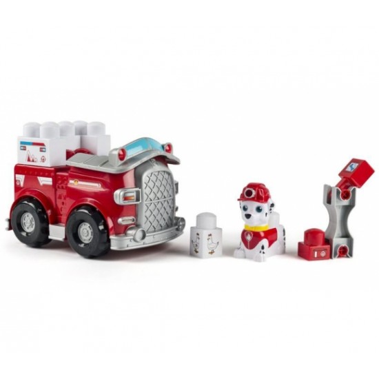 Paw Patrol set cuburi si masina de pompieri 6033003