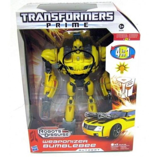 Transformers 4 in 1 Weaponizer Bumblebee cu lumina