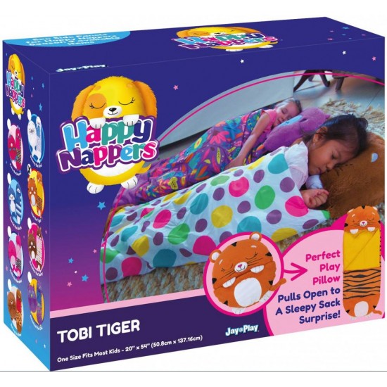 Sac de dormit 2 in 1 Happy Nappers Tigrul Tobi HNS7141