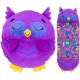 Sac de dormit 2 in 1 Happy Nappers Bufnita Chestnut HNS7149
