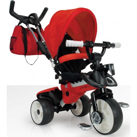 Tricicleta copii Injusa City Max Rosu