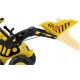 Tractor excavator cu pedale si remorca Injusa 410
