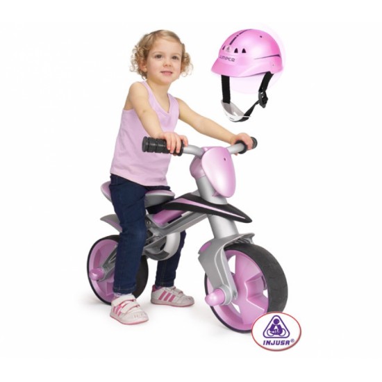 Bicicleta de balans Injusa cu casca
