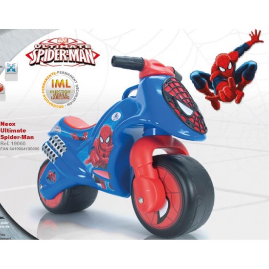 Motocicleta fara pedale Injusa Ultimate Spiderman 19060 