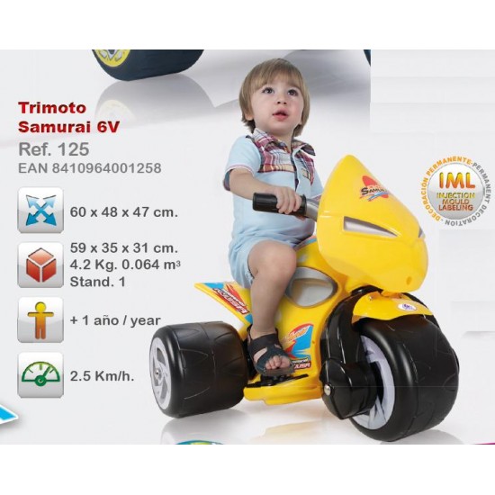 Tribike Injusa samurai 6v 125