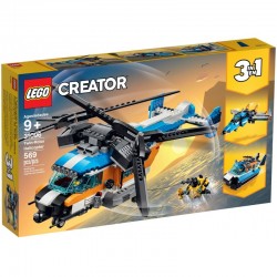 Lego Creator 31096 elicopter cu rotor dublu