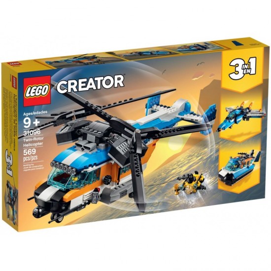 Lego Creator 31096 elicopter cu rotor dublu