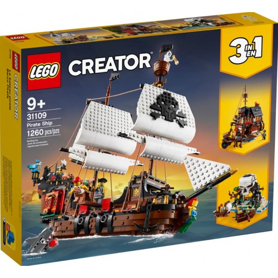 Lego Creator Corabie de pirati 31109
