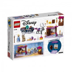 LEGO Disney Frozen Princess Aventura Elsei cu caruta 41166