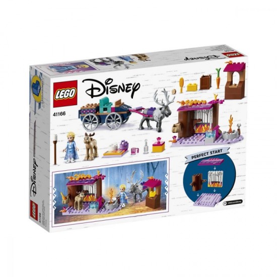 LEGO Disney Frozen Princess Aventura Elsei cu caruta 41166