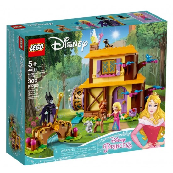 Lego Disney 43188 Cabana din padure a Aurorei