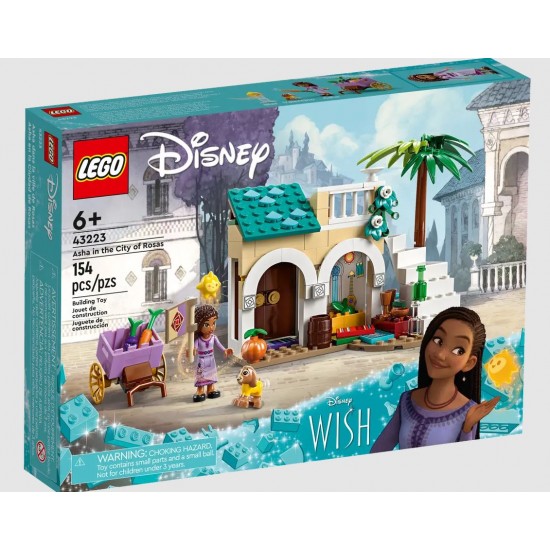 Lego Disney Wish 43223 Asha in orasul rozelor
