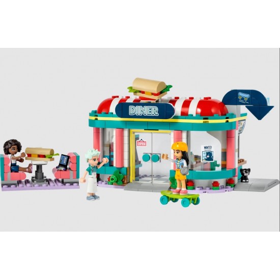 Lego 41728 Firends Restaurant in centrul orasului Heartlake