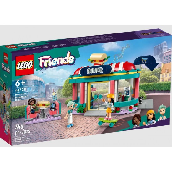Lego 41728 Firends Restaurant in centrul orasului Heartlake