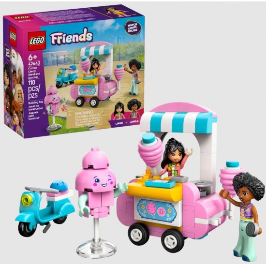 Lego Friends 42643 Tabara cu vata de zahar