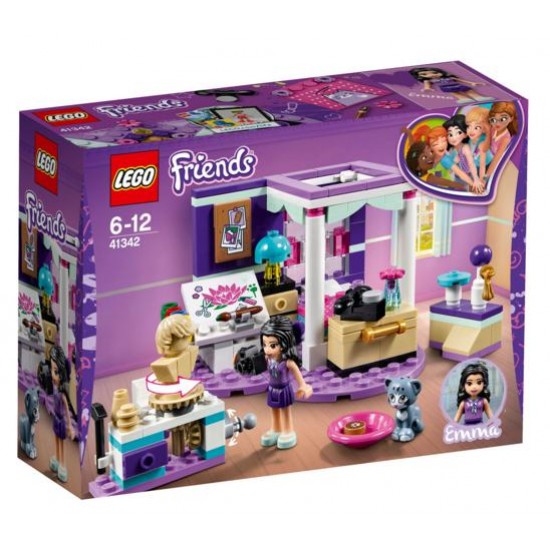 Lego Friends dormitorul Emmei 41342