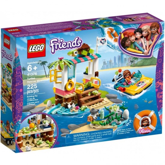 Lego Friends 41376 Misiunea de salvare a testoaselor