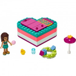 Lego Friends 41384 cutia in forma de inima a Andreei