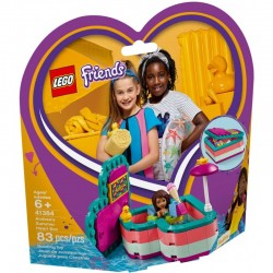 Lego Friends 41384 cutia in forma de inima a Andreei