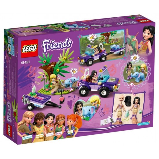 Lego Friends 41421 salvarea puiului de elefant