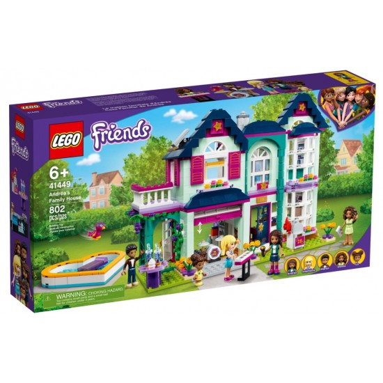 Lego Friends 41449 casa familiei Andreei