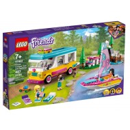 Lego Friends 41681 Furgoneta de camping si barca cu panze