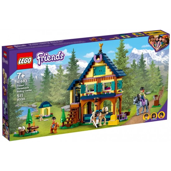 Lego Friends 41683 Centrul de echitatie din padure