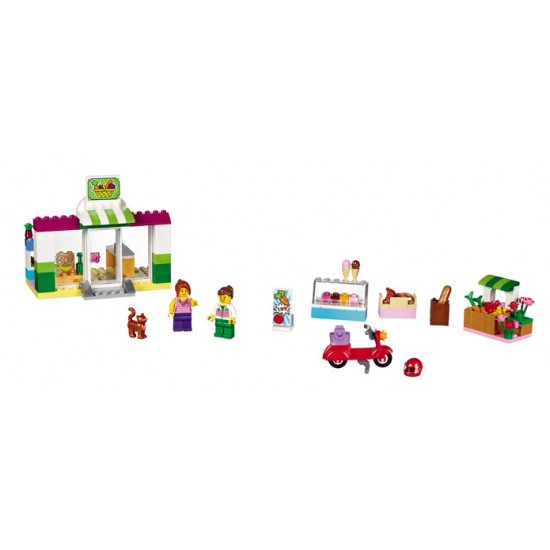 Lego Juniors valiza supermarket 10684