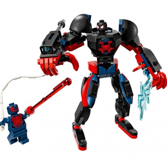 Lego 76337 Marvel Robotul lui Miles Morales vs Omul Păianjen 2099