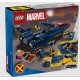 Lego 76281 Marvel Avionul X-Jet al lui X-Men