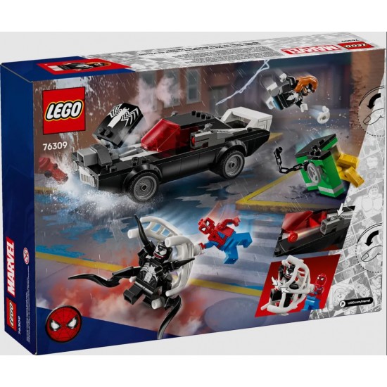 Lego 76309 Spiderman vs Masina fortoasa a lui Venom