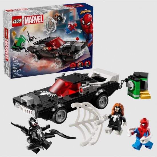 Lego 76309 Spiderman vs Masina fortoasa a lui Venom