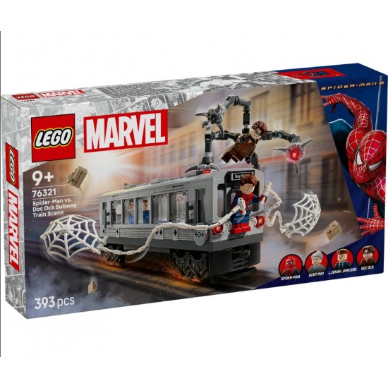Lego Marvel 76321 Lupta de pe acoperisul trenului