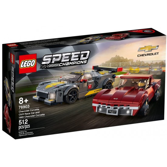 Lego Speed 76903 set 2 masini Chevrolet
