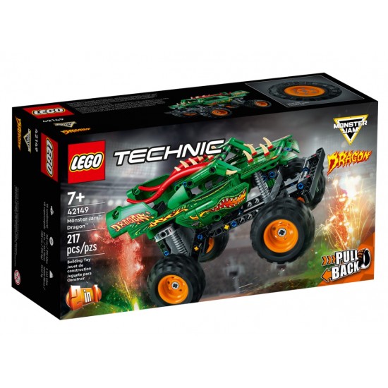 Lego 42149 Technic Monster Jam Dragon