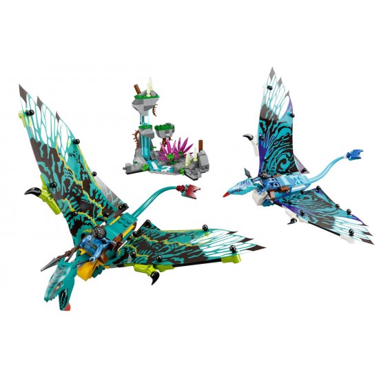 Lego Avatar 75572 Primul zbor cu Banshee-ul lui Jake și Neytiri