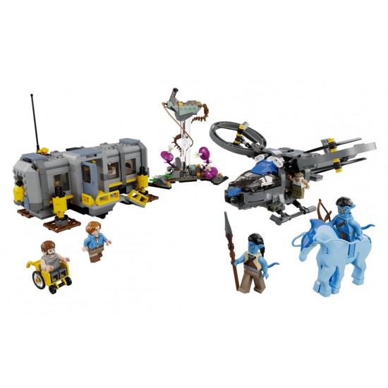 Lego Avatar 75573 Munții plutitori: Zona 26 și Samson RDA