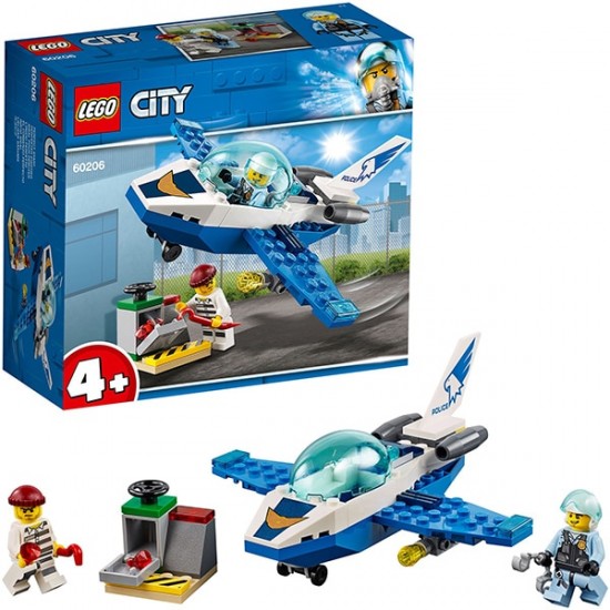 Lego City 60206 avionul de politie