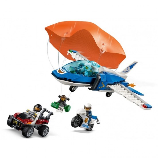 Lego City 60208 arest cu parasutisti